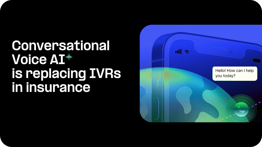 Conversational Voice AI in insurance