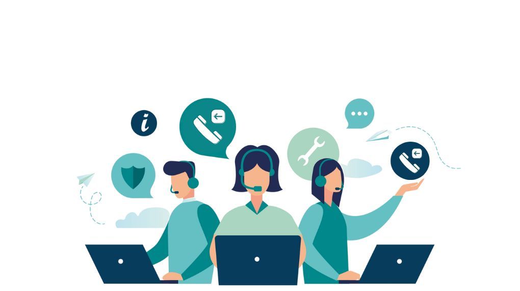 people answering inbound calls