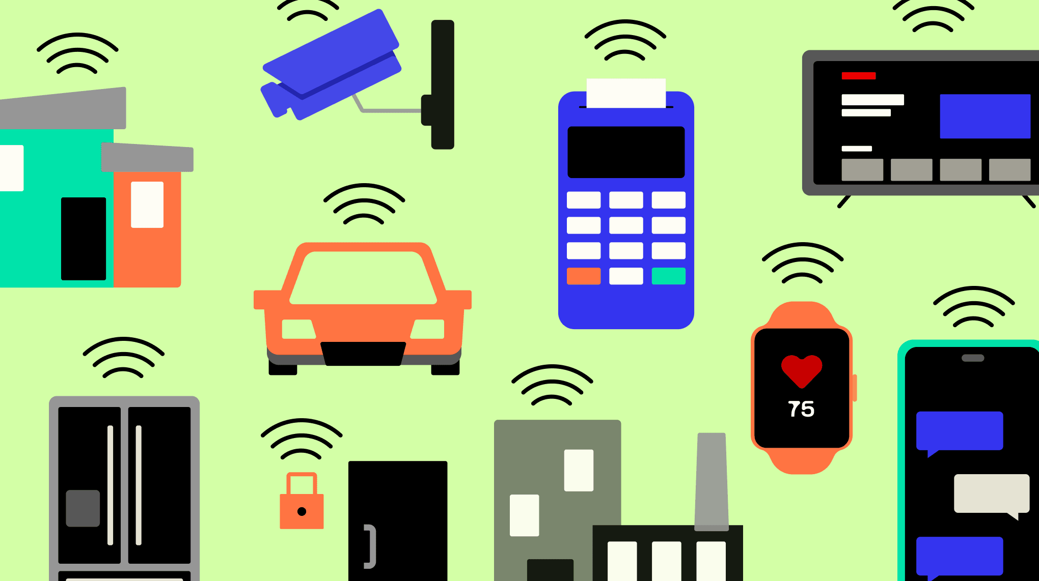 IoT glossary related graphics