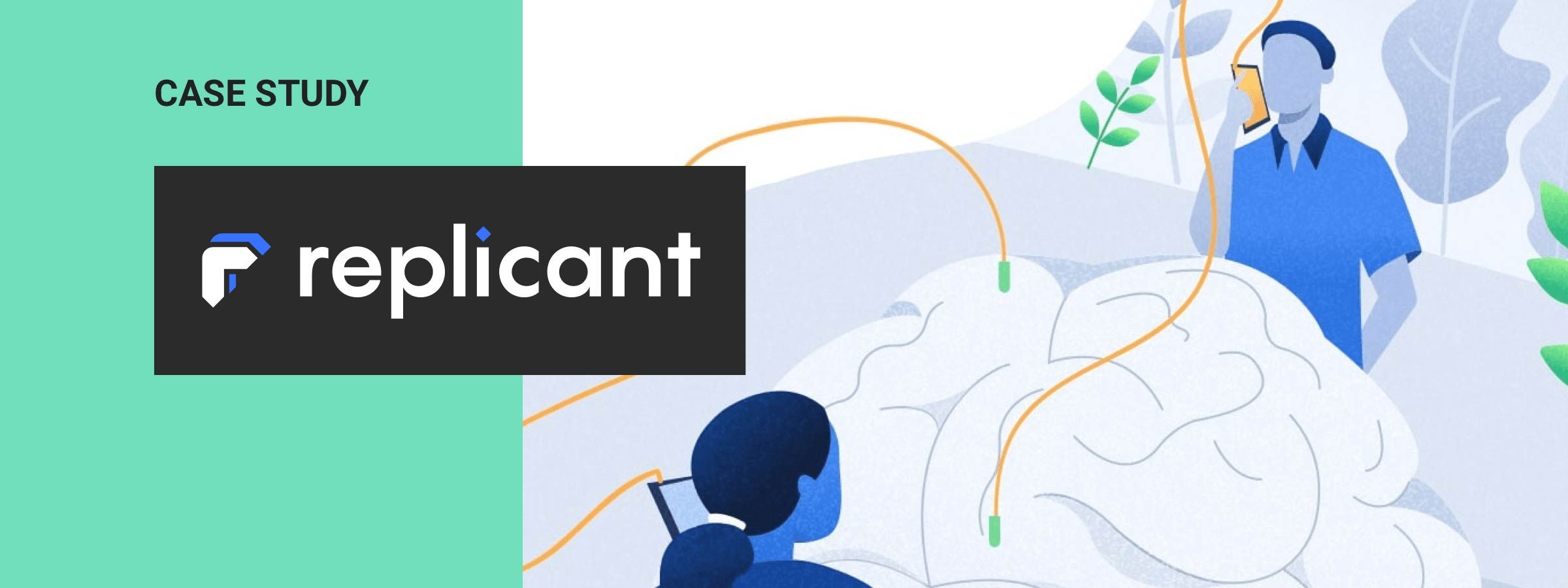 Replicant case study banner graphic