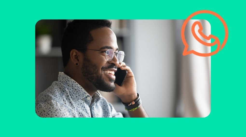 man calling with PSTN termination