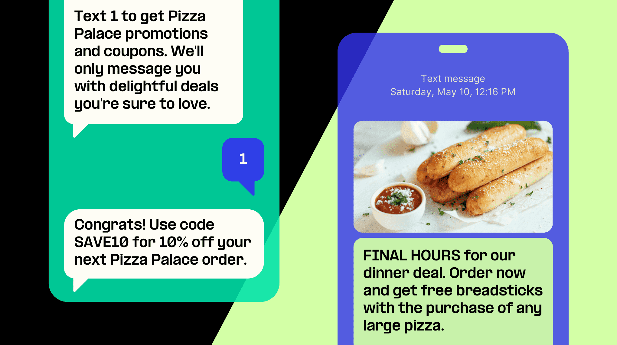 SMS and MMS text message