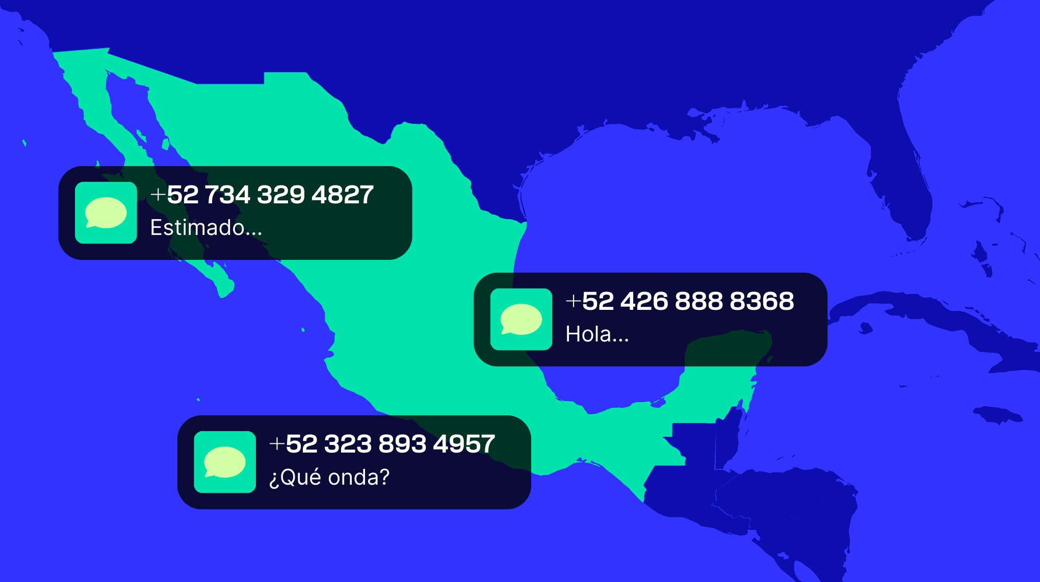 Texts to Mexico