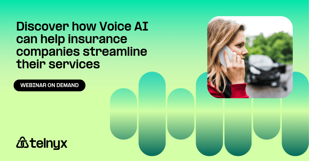 Voice AI for insurance