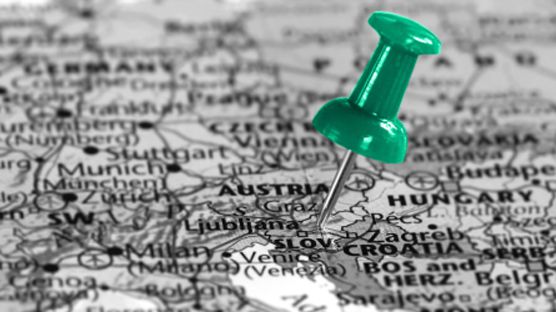 Austria map overlay