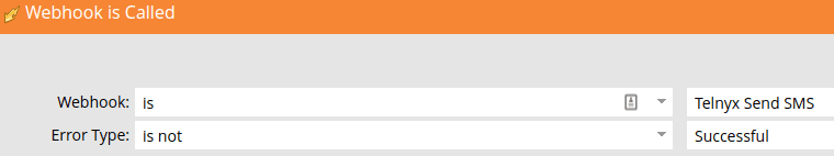 marketo sms integration webhook failure trigger