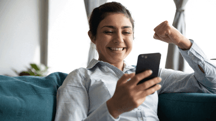 Successful SMS delivery image