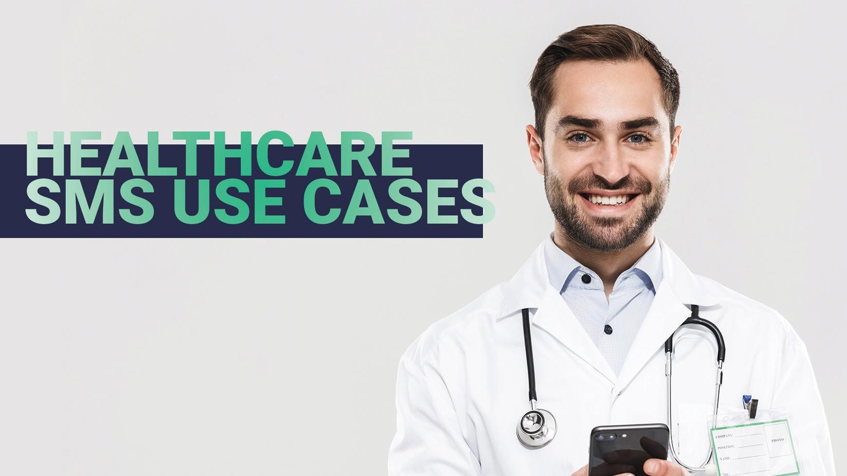 Doctor using SMS