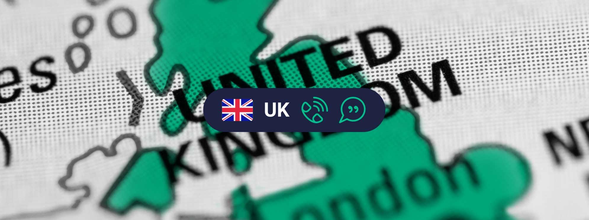 UK Map banner